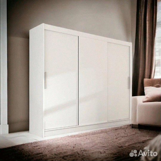 Шкаф-купе в мдф, в гостиную с фабрики