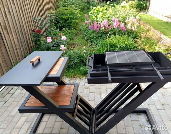 Мангалы в стиле лофт