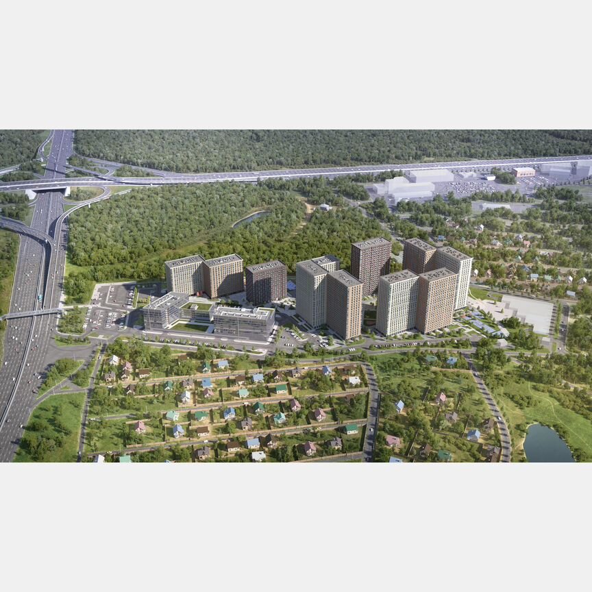 2-к. апартаменты, 54,3 м², 23/23 эт.