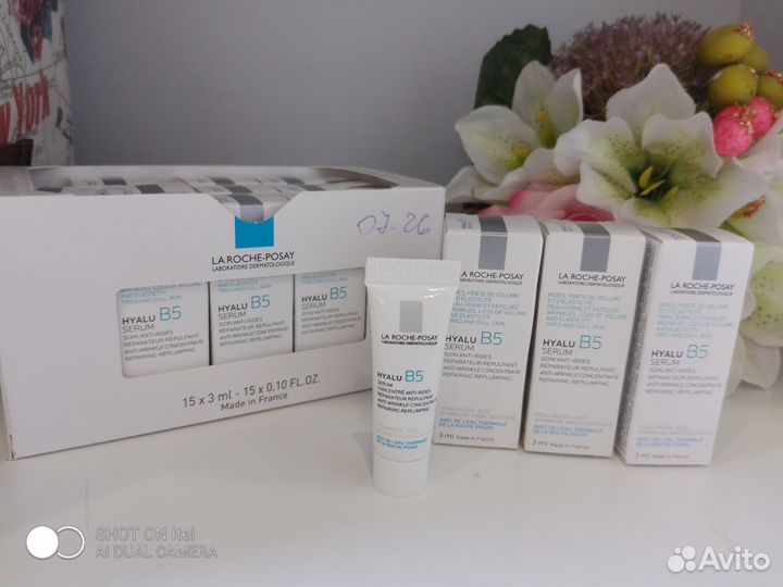 La roche posay Hyalu B5 сыворотка 3 мл