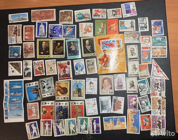 Почтовые марки СССР гашеные