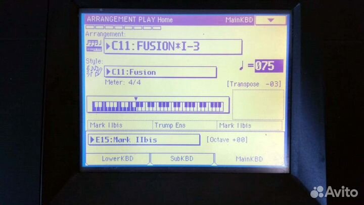 Синтезатор Korg I30 HDD