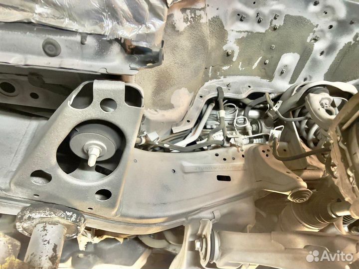 Удаление ржавчины с днища авто