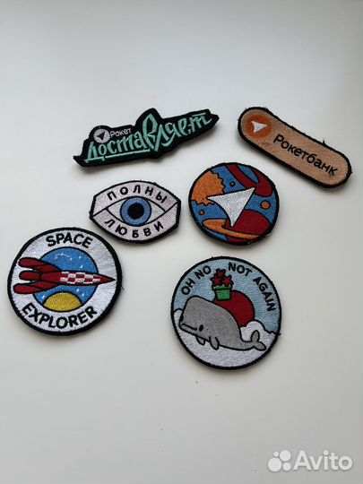 Нашивки Рокетбанк