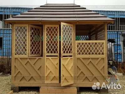 Беседка садовая, пергола, арка, качель садовая