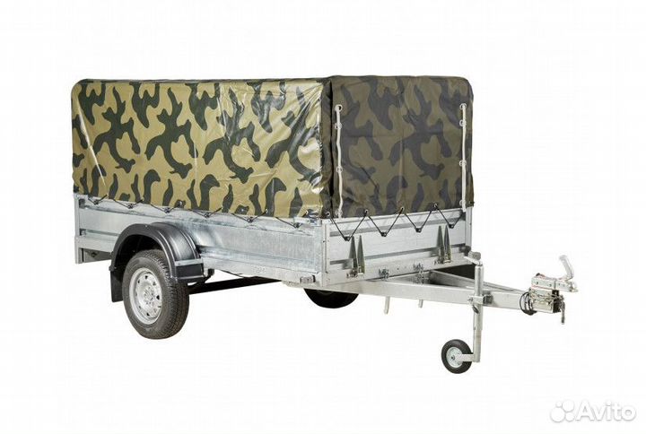 Прицеп легковой кмз 2,5х1,3 метра.Оцинкованный