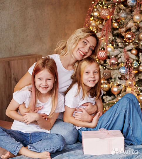 Новогодняя фотосессия в студии