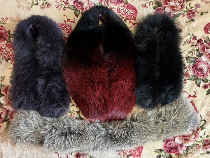 Воротники песцовые