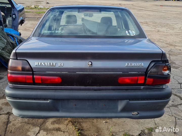 Крышка багажника Renault 19 Рено 19 1.4л