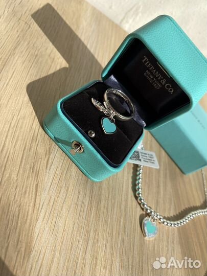 Серебряное кольцо Tiffany
