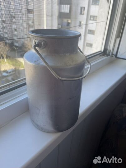 Алюминиевый бидон СССР