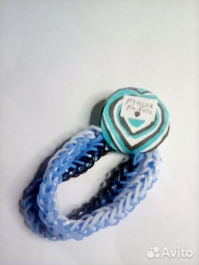 Браслеты из резинок. Ручной работы