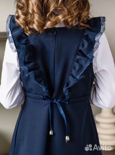 Школьная форма сарафан для девочки / Россия