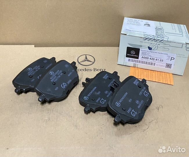 Колодки тормозные задние W223 Mercedes-Benz