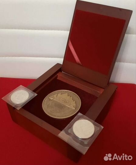 Медаль к Олимпийским играм 2014 в г. Сочи