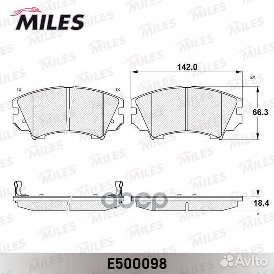 Колодки тормозные передние (Смесь ceramic) opel