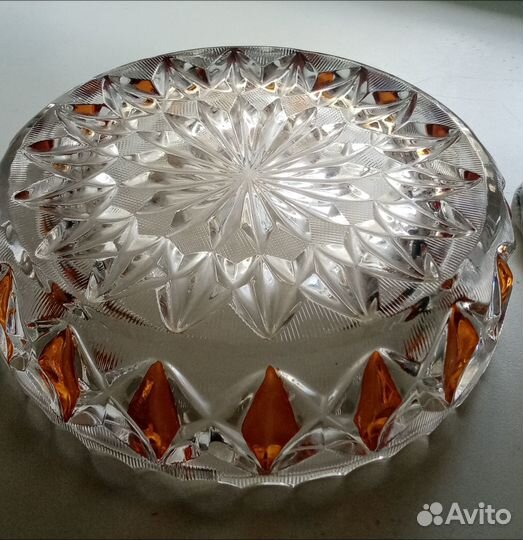 Пепельница хрустальная