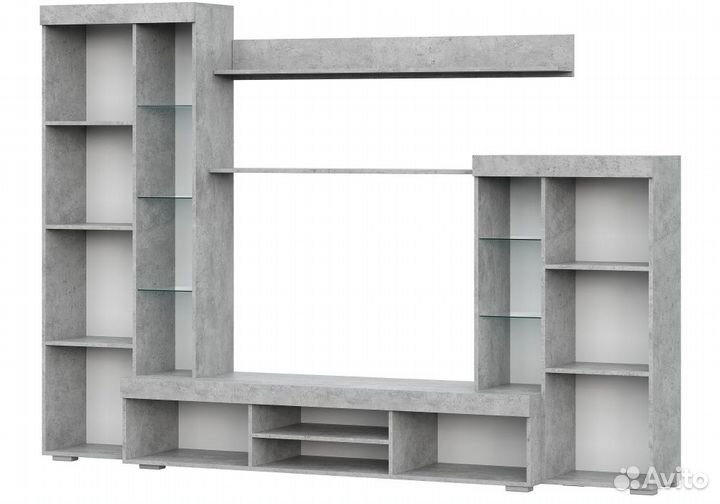 Готовые гостиные Swede цемент светлый - белый