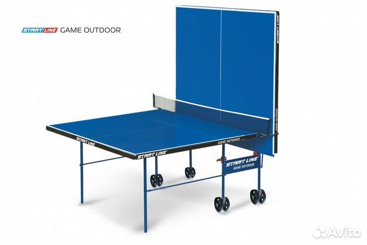 Теннисный стол Start Line Game Outdoor blue