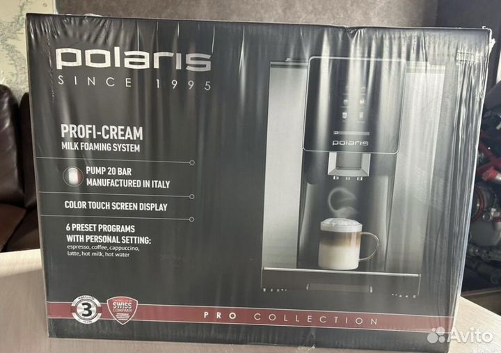 Кофемашина polaris pacm 2060AC