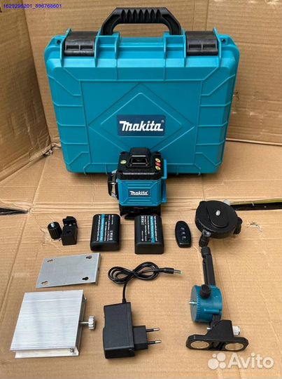 Лазерный уровень нивелир Makita 4D 16 линий лучей