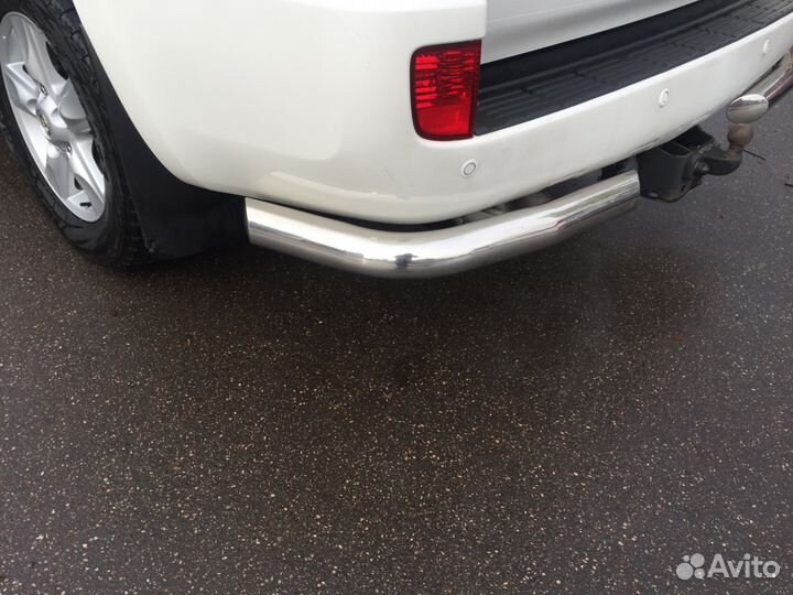 Защита заднего бампера Toyota Land Cruiser 200