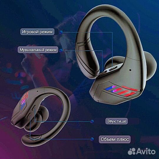 Беспроводные водонепроницаемые наушники R400