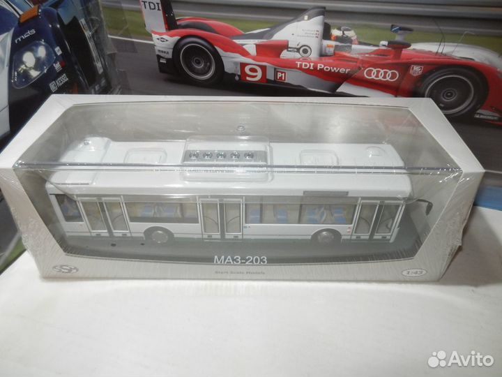 Автобус Маз-203 Санкт-Петербург SSM - 1/43