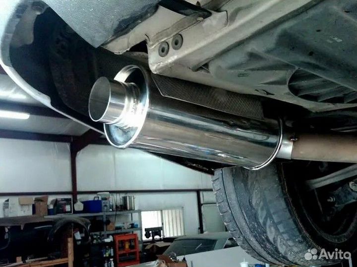 Ремонт выхлопа Mits. Lancer 2011-2015