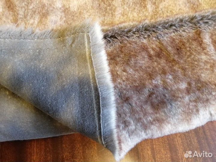 Отрез искусственного меха под шиншиллу
