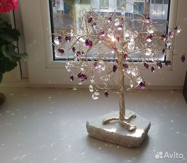 Сувенир хрустальное дерево Чехия