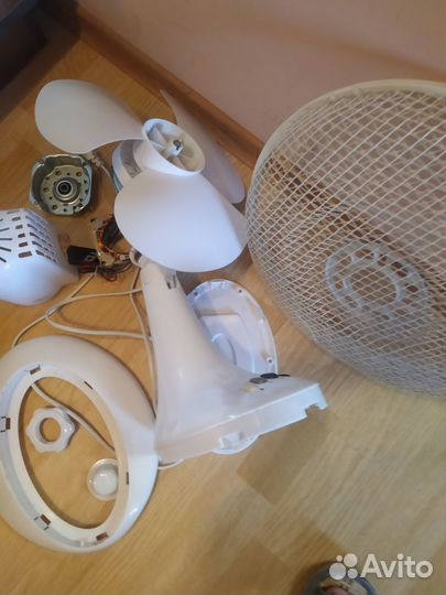 Вентилятор настольный, на запчасти