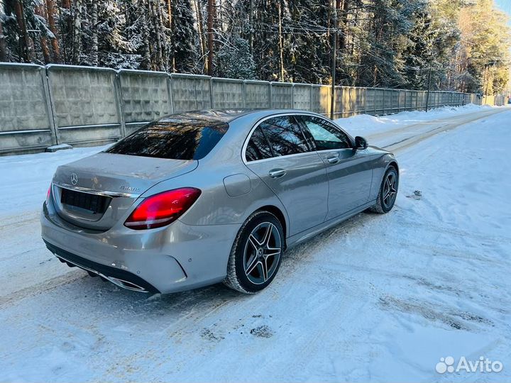 Mercedes-Benz C-класс 2.0 AT, 2018, 80 000 км