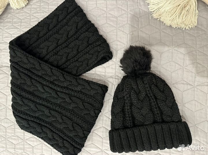 Шапка и снуд zara