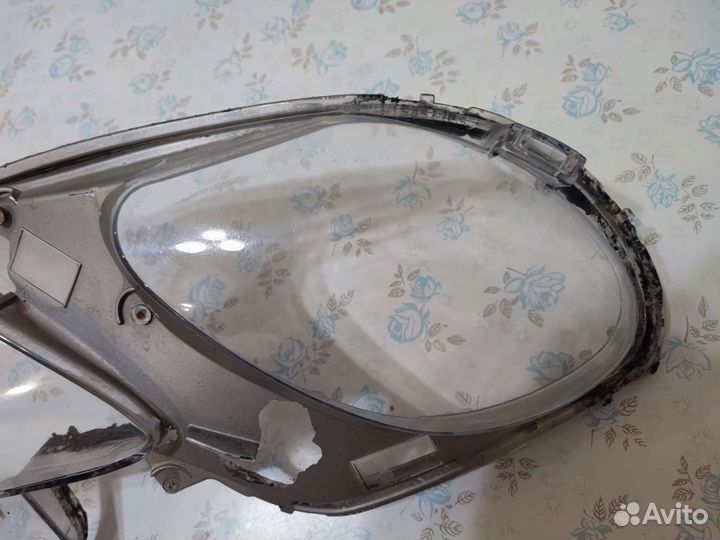 Стекла для фары lexus gs 300, gs 430, левое+правое