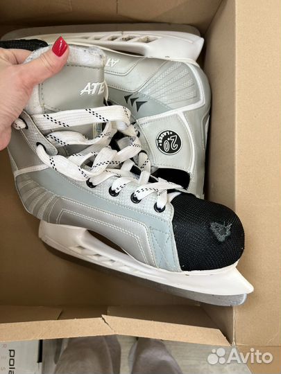 Коньки хоккейные 45 размер atemi
