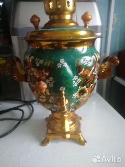Самовар электрический расписной