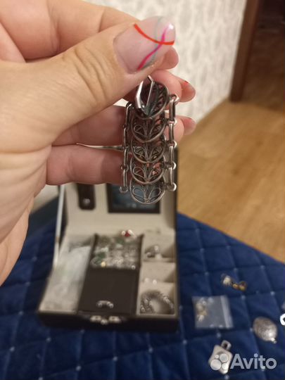 Серебряные серьги