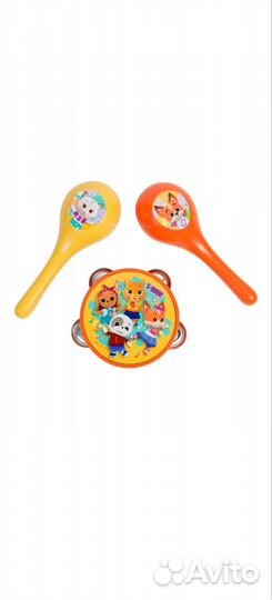 Бубен и маракасы Кошечки-собачки