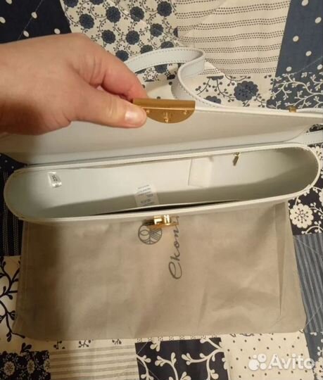 Сумка натуральная кожа эконика