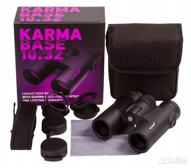 Бинокль Levenhuk Karma base 10x32