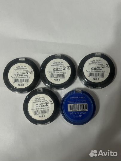 Тени для век