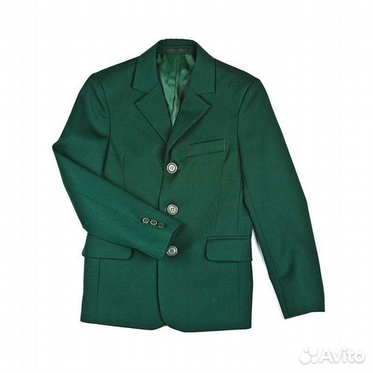 Пиджак зелёный SklLake школа 2