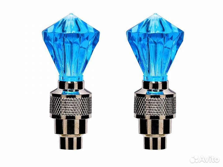 Колпачок светящийся на ниппель велосипеда на блис