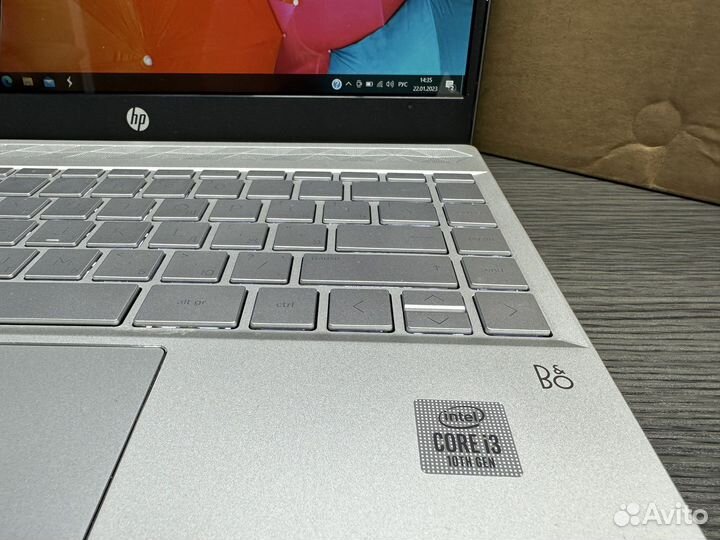 Мега ультрабук HP Core i3-1005G1 DDR4 Fullhd SSD