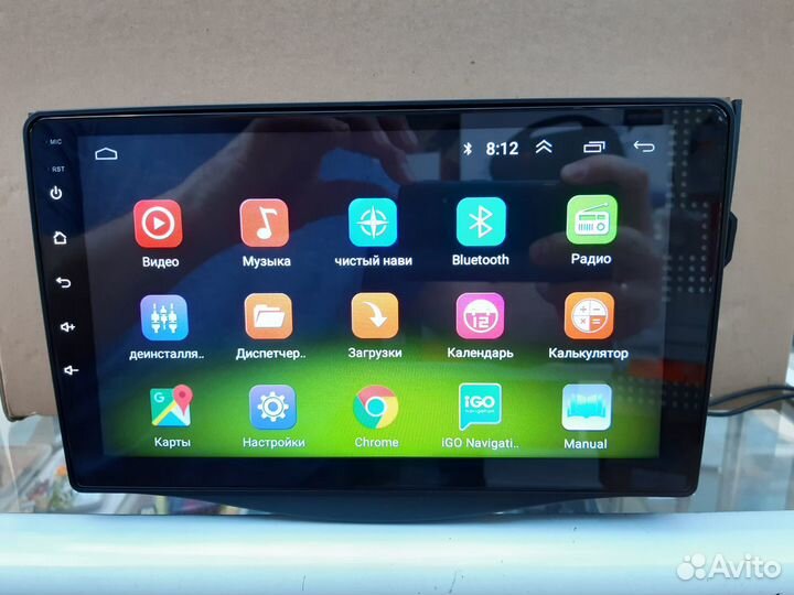 Магнитола андроид для Тойота Рав-4 2006-12г