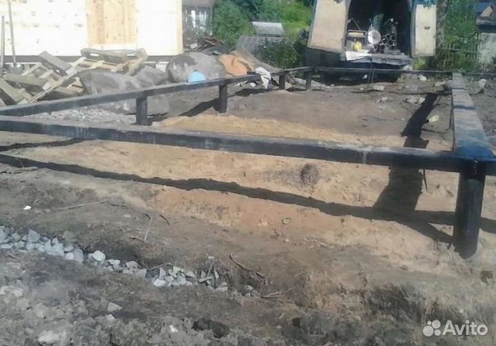 Установка винтовых свай