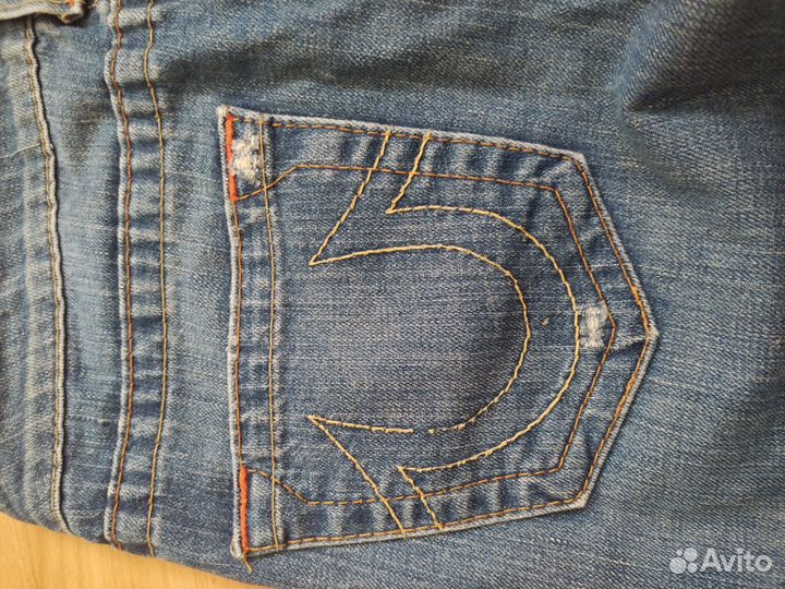 Джинсы true religion клёш