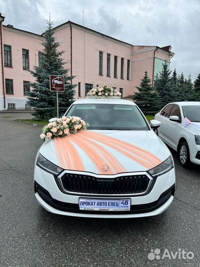 Свадебные украшения на автомобили Свадьба