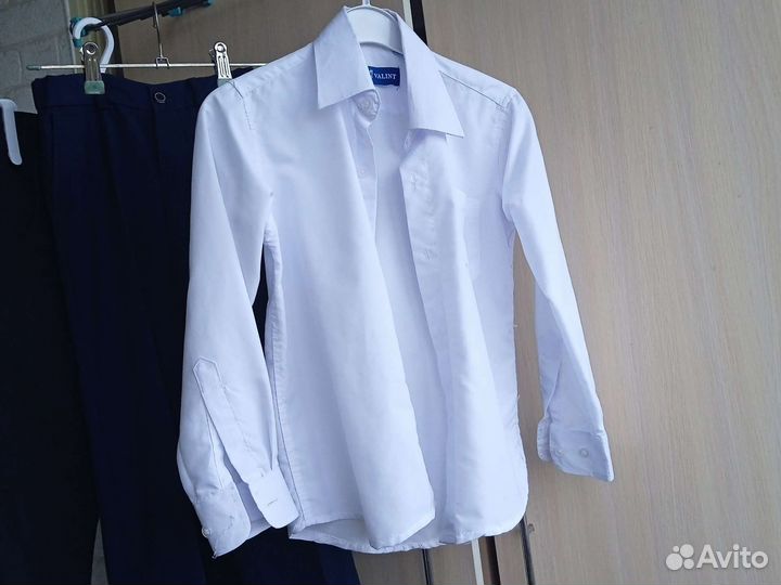 Школьный пиджак для мальчика 122 синий